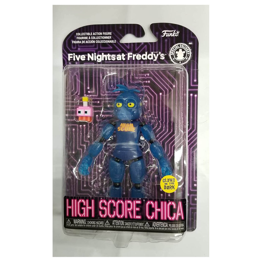 Funko Five Nights At Freddy's High Score Chica Glow In The Dark Action Figure