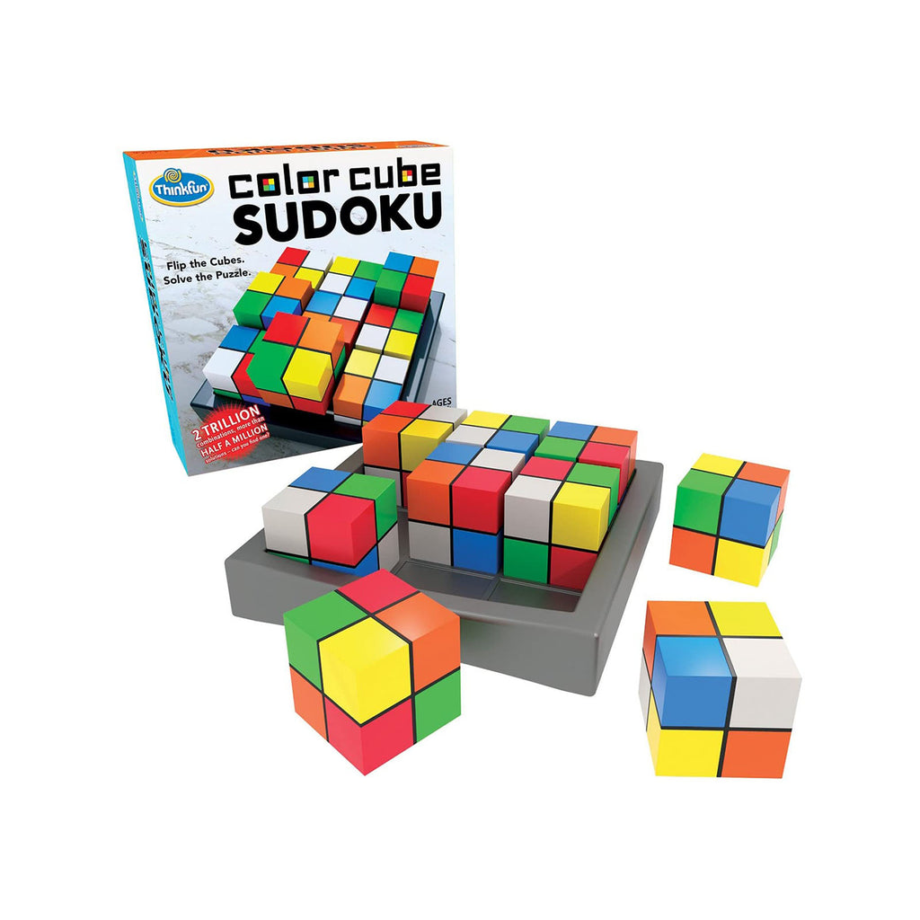 Thinkfun Color Cube Sudoku Board Game - Radar Toys