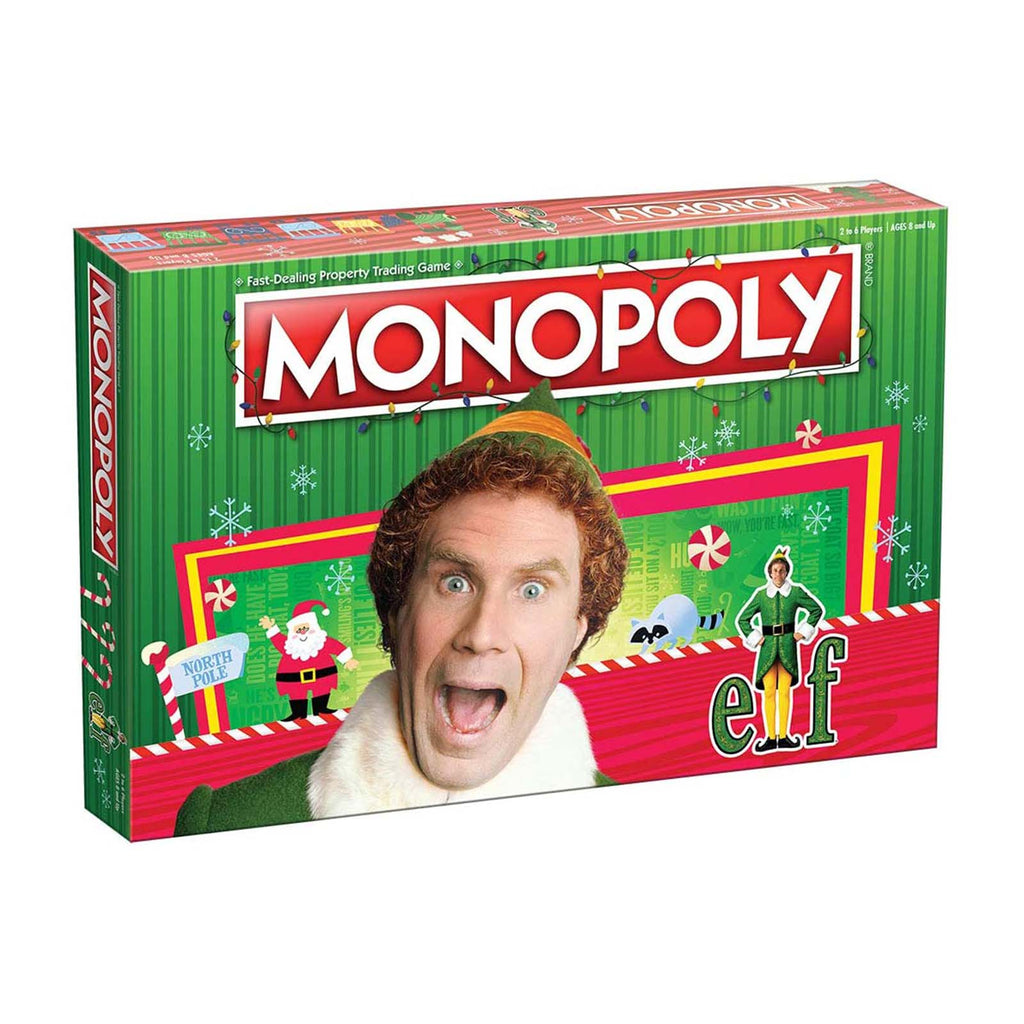 USAopoly Monopoly Elf The Board Game - Radar Toys