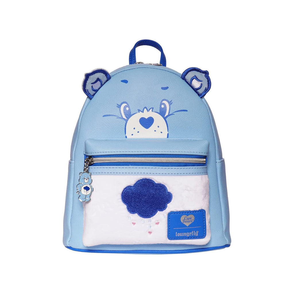 Loungefly EE Exclusive Care Bears Grumpy Flocked Mini Backpack - Radar Toys