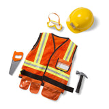 Melissa And Doug Construction Worker Role Play Set - Radar Toys