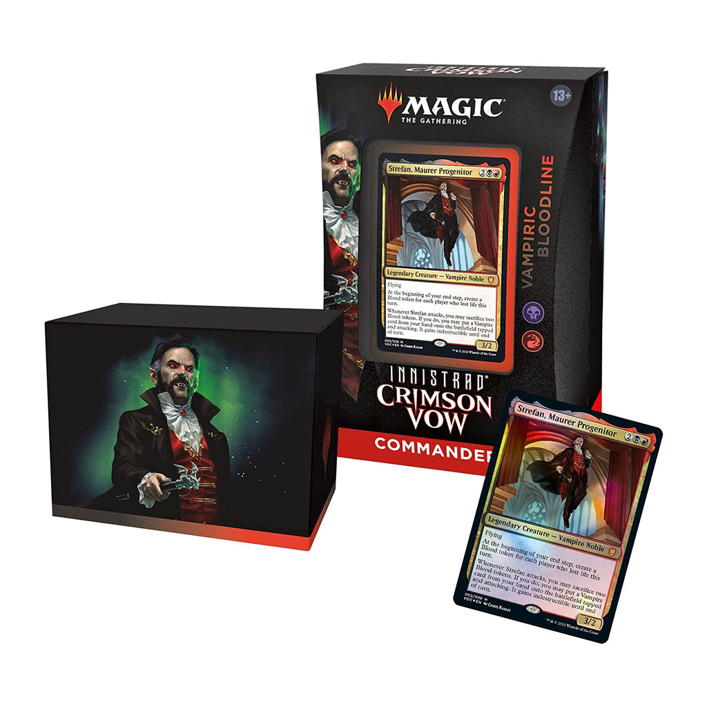 Magic The Gathering Innistrad Crimson Vow Vampiric Bloodline Commander Deck