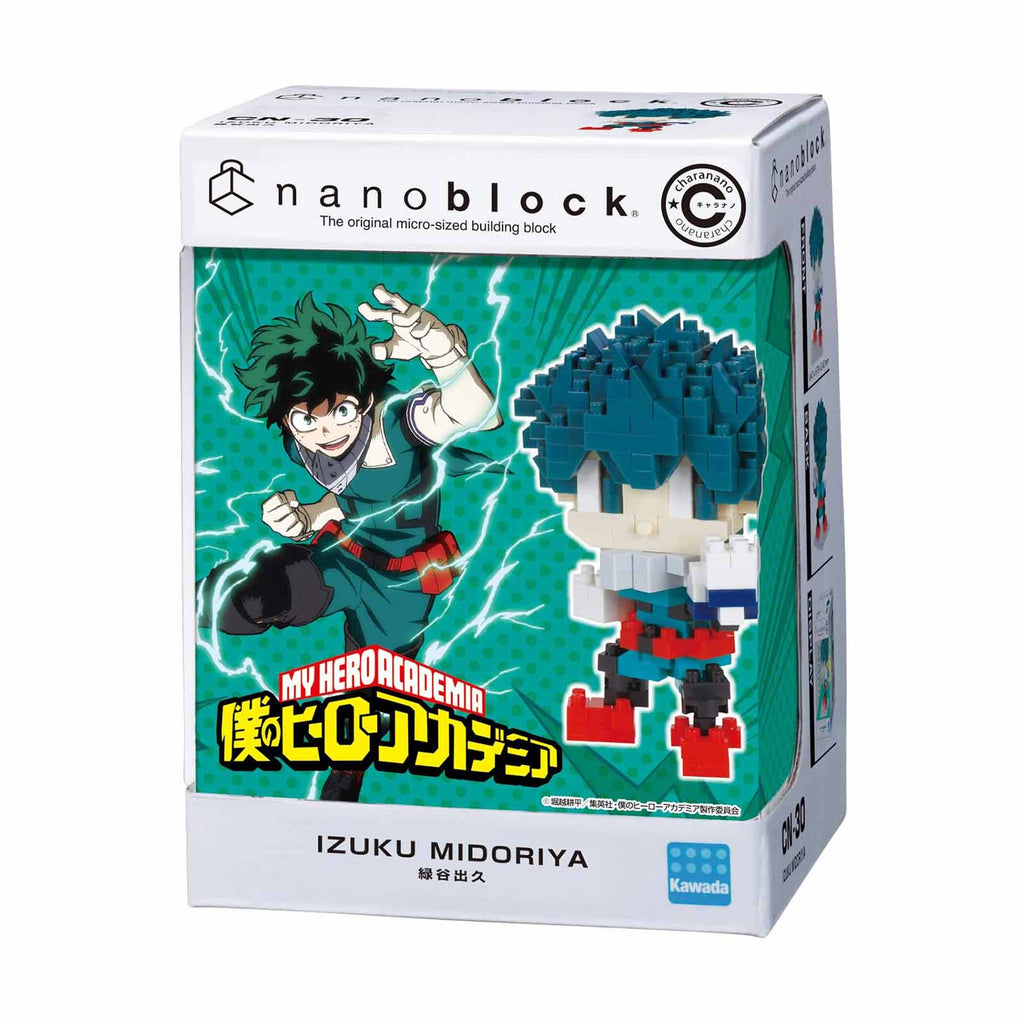 Nanoblock Charano My Hero Academia Izuku Midoriya Building Set - Radar Toys
