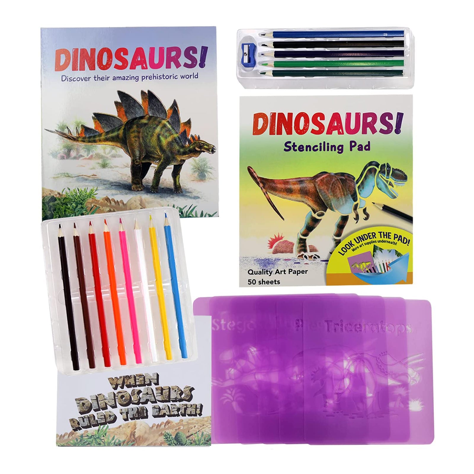 KidArt - Paper Mache Kit - Dinosaurs - Bobangles