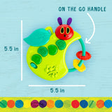 The World Of Eric Carle Very Hungry Caterpillar Plastic Musical Caterpillar Toy - Radar Toys