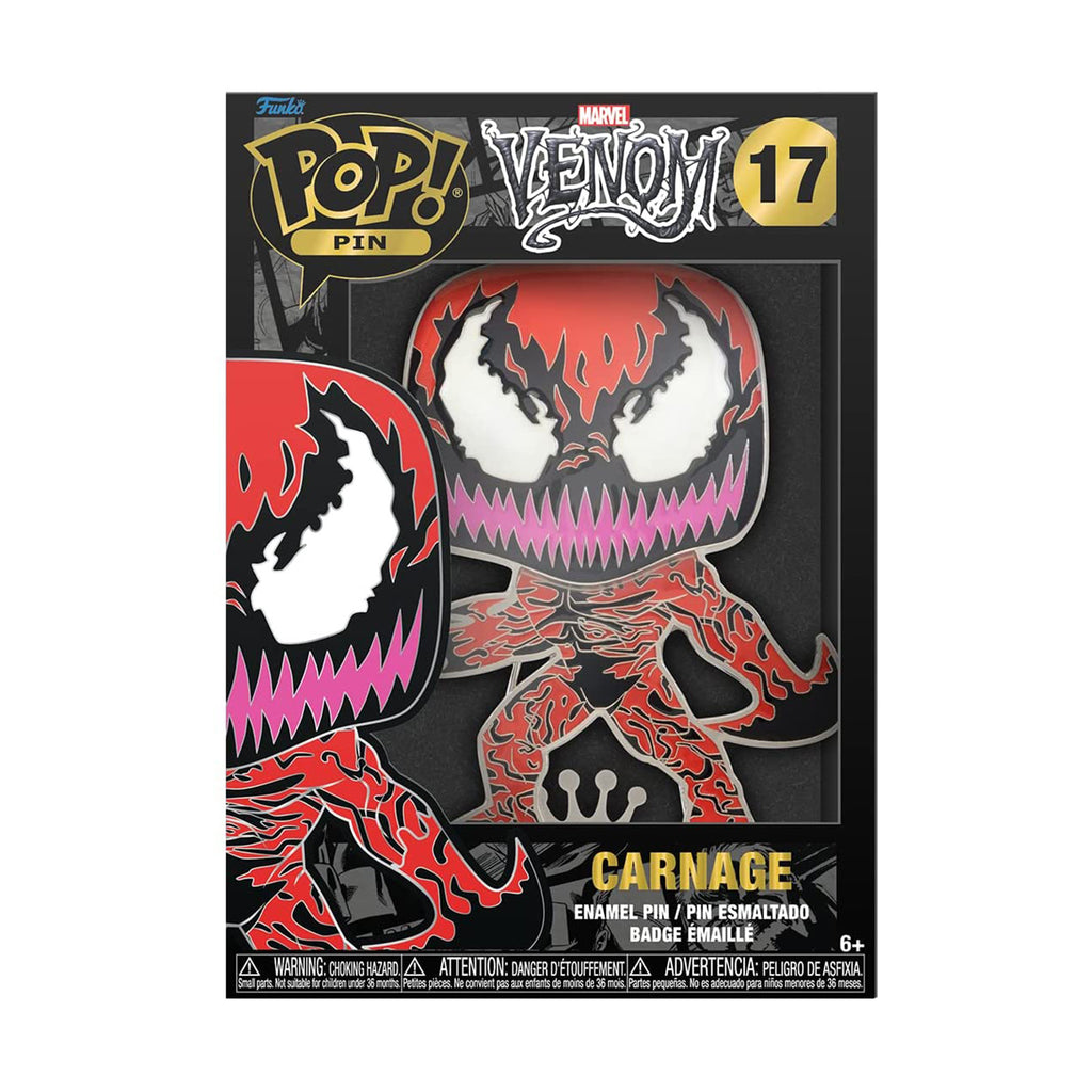 Funko Marvel Venom POP Pin Carnage Figure Pin