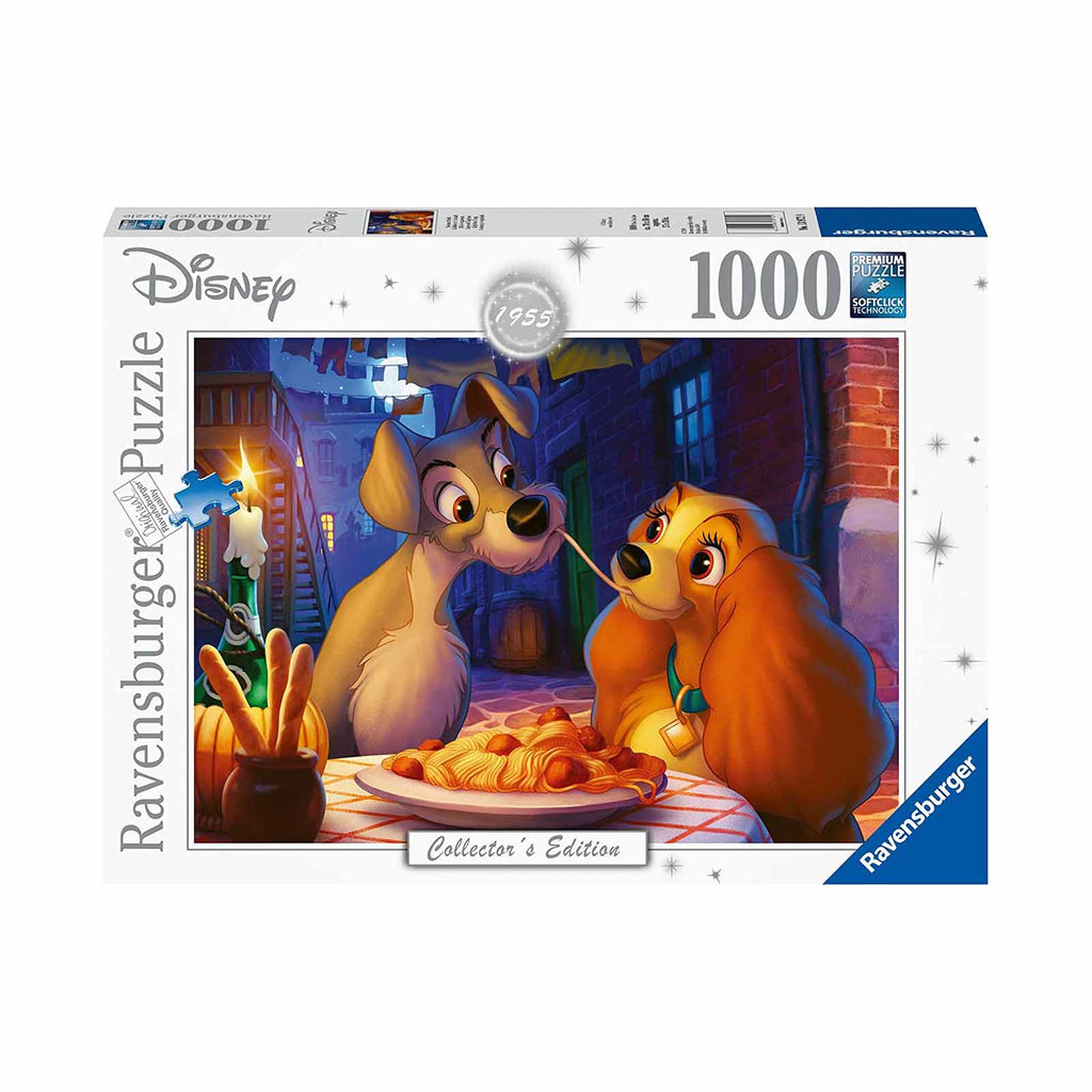 Ravensburger Disney Lady And The Tramp Pasta 1000 Piece Puzzle