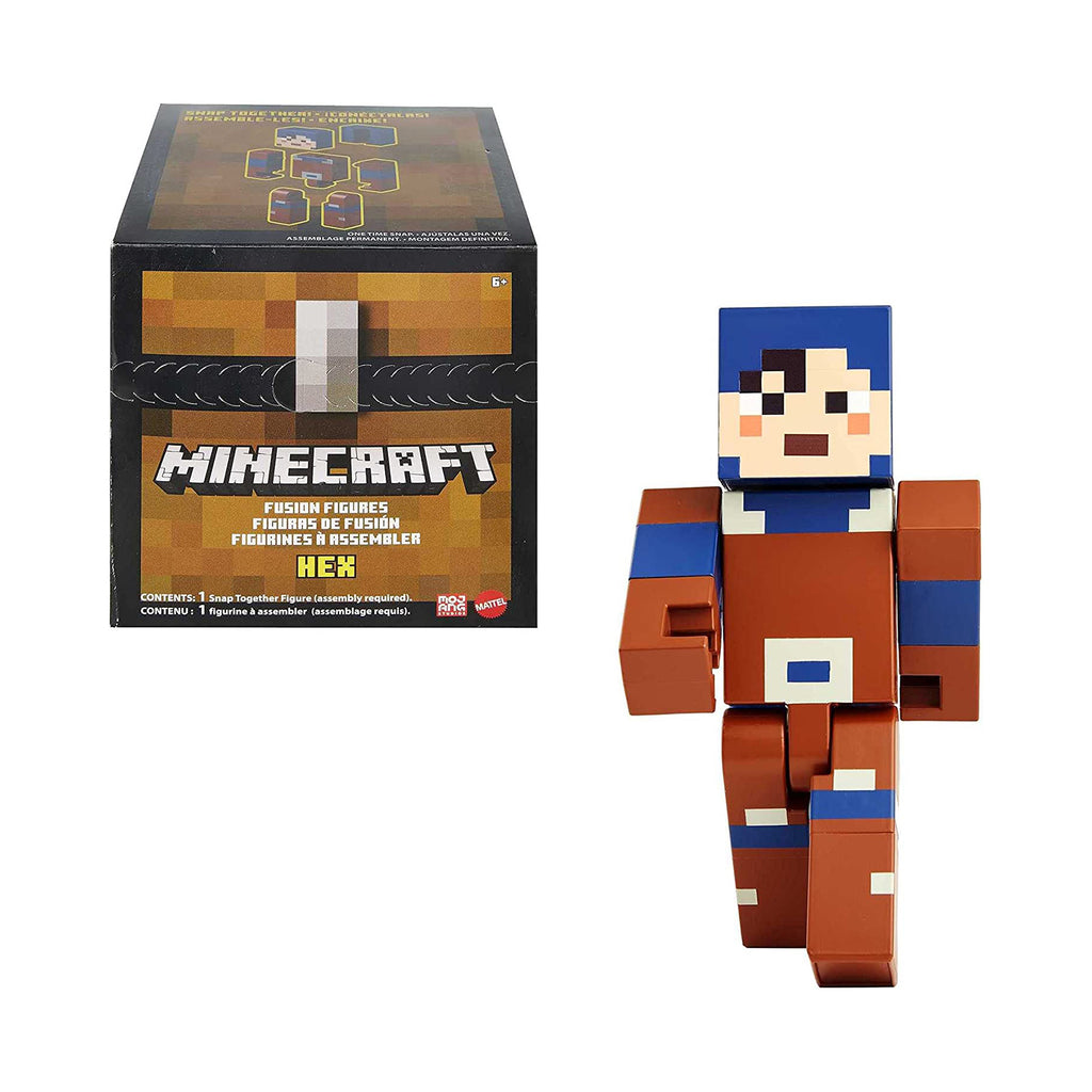 Minecraft Fusion Figure Hex 8 Inch Action Figure Set