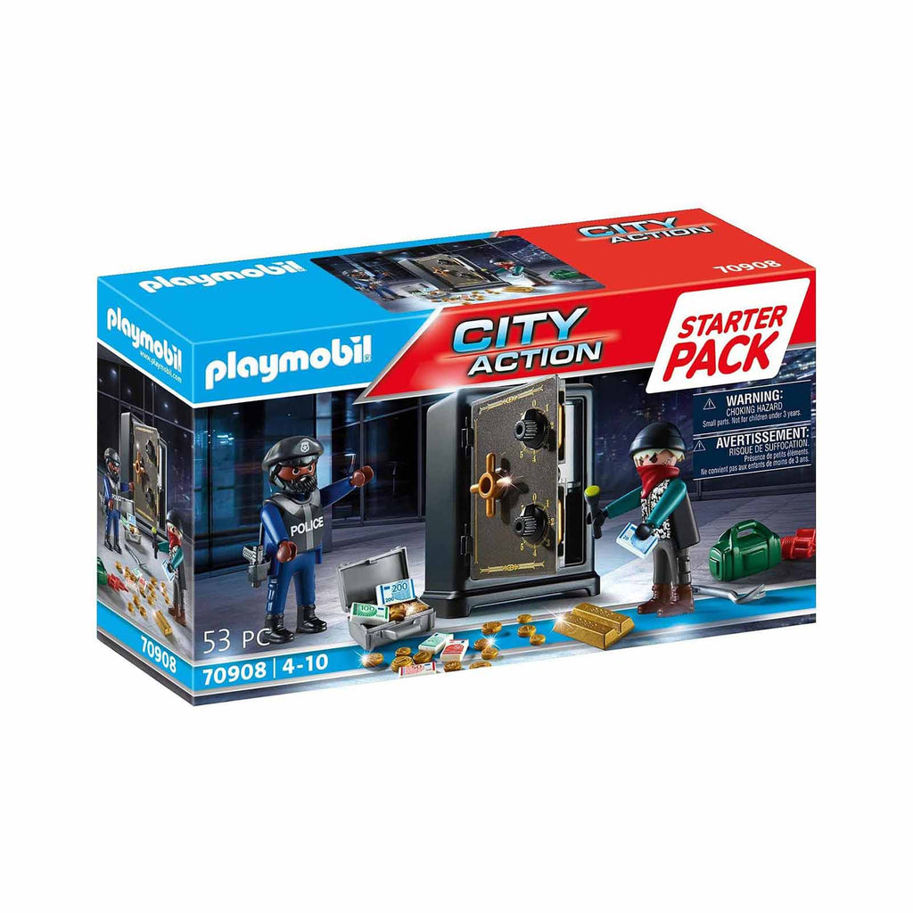 Playmobil City Action Bank Robbery Building Set 70908 - Radar Toys