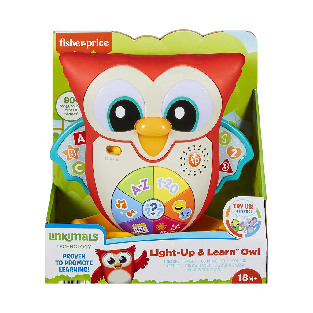 Fisher Price Linkimals Light Up And Learn Owl Toy