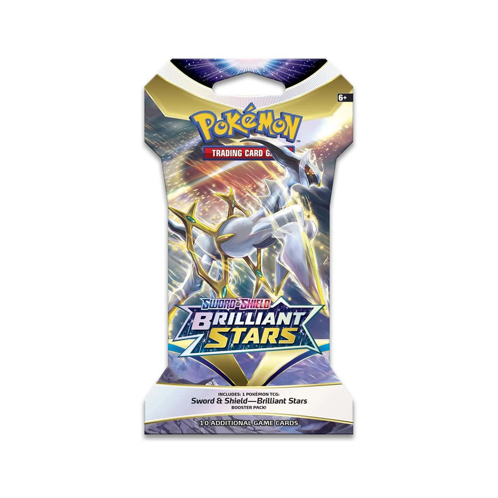 Pokemon Sword And Shield Brillinat Stars Sleeved Booster Pack
