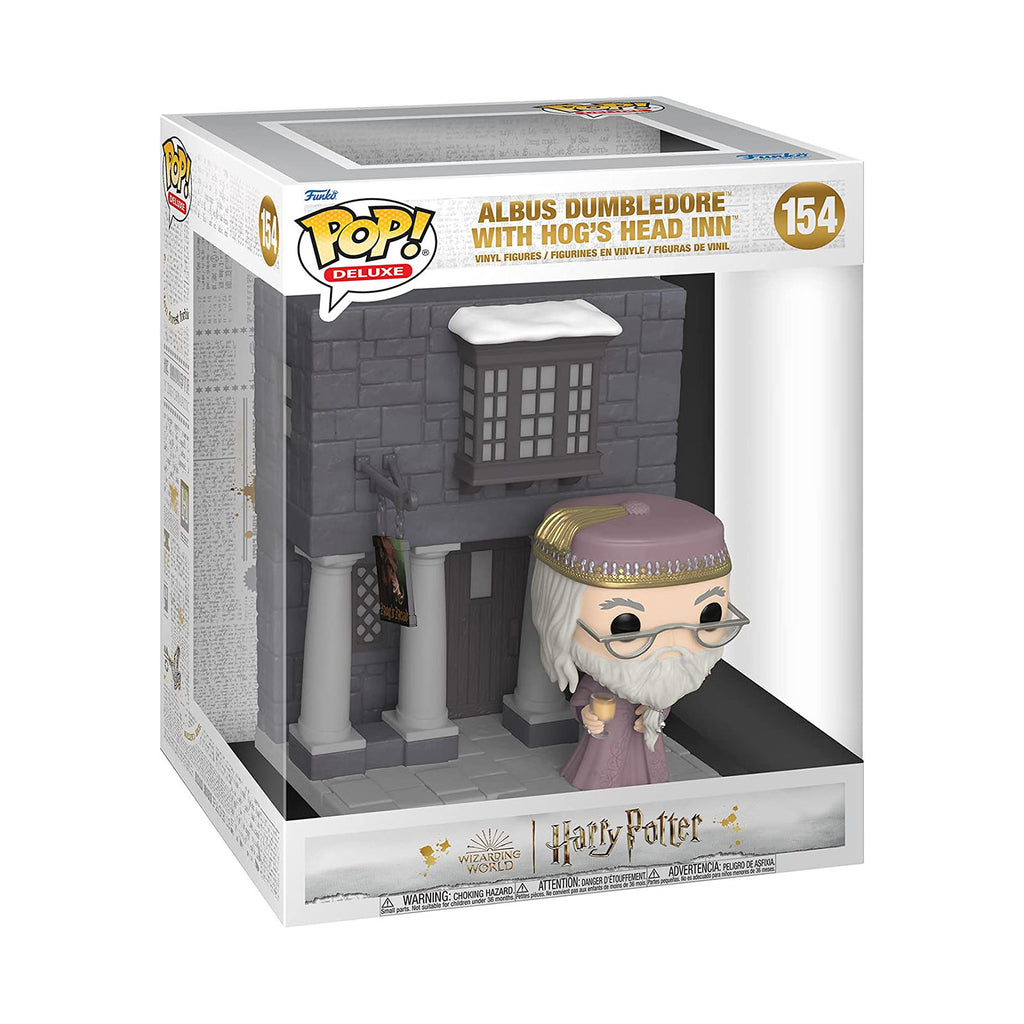 Funko Harry Potter Deluxe POP Dumbledore With Hog's Head Inn Set - Radar Toys