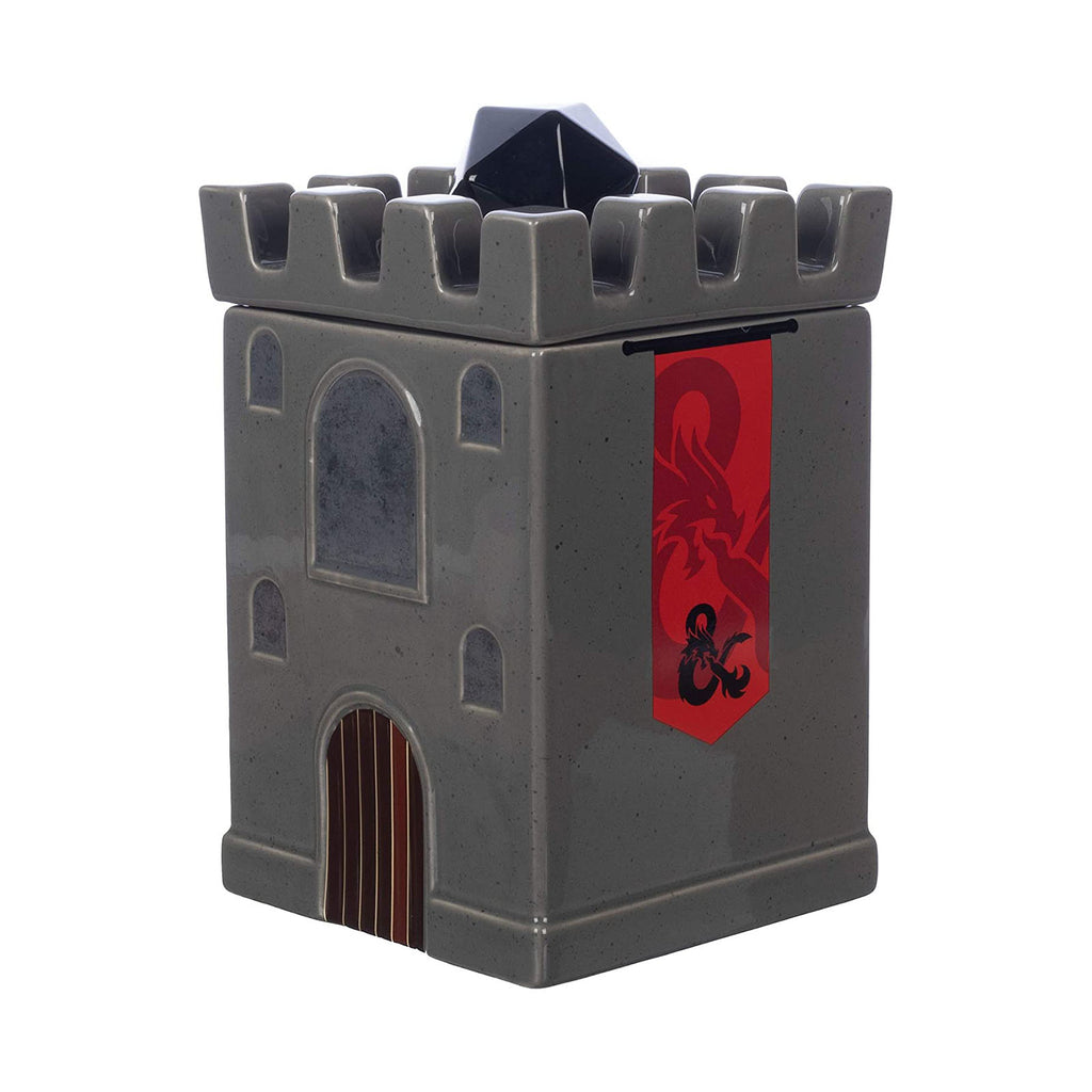 Bioworld Dungeons And Dragons Keep Sculpted Ceramic Cookie Jar