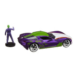Jada Toys DC The Joker And 2009 Chevy Corvette Stingray 1:24 Diecast Set - Radar Toys