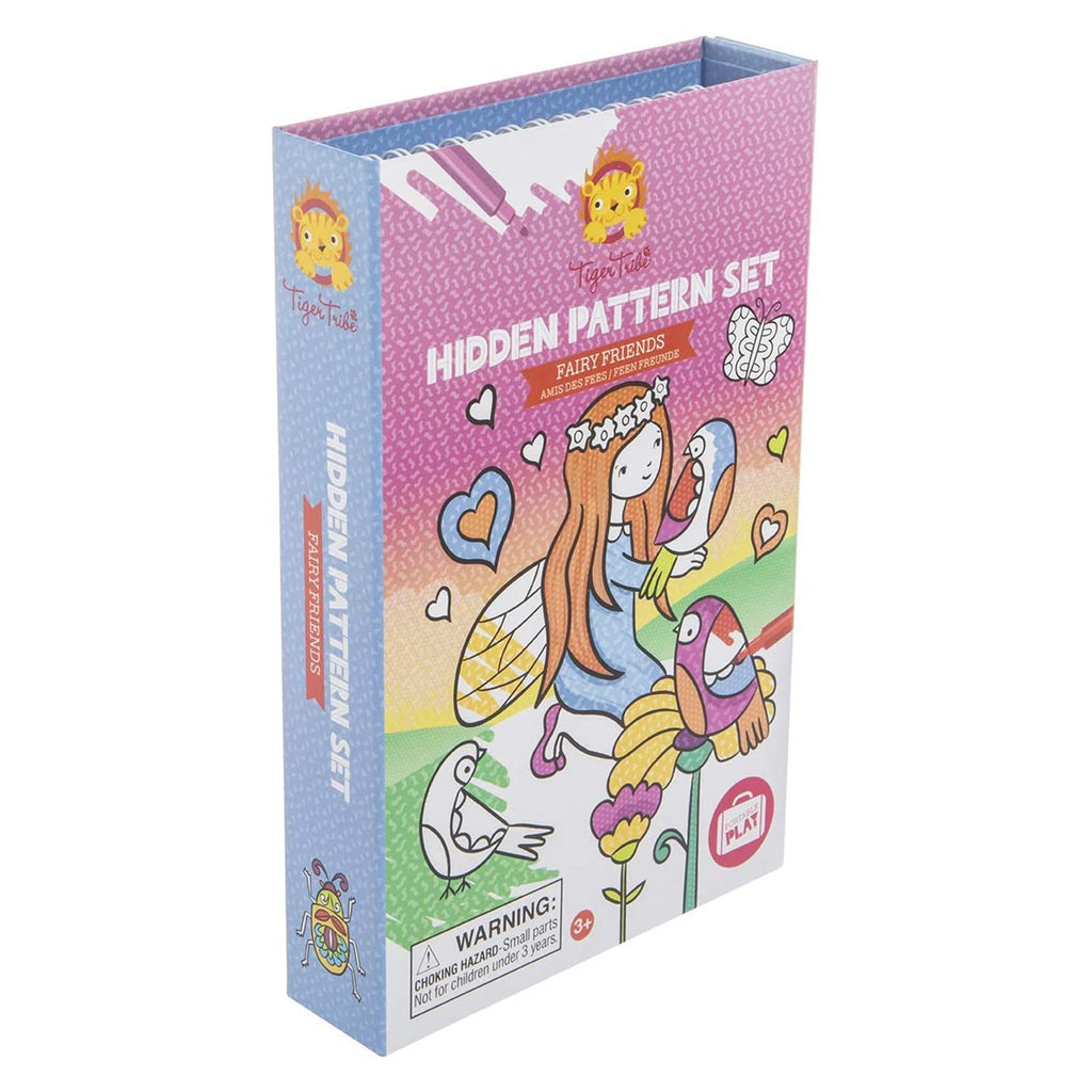 Schylling Tiger Tribe Fairy Friends Hidden Pattern Set