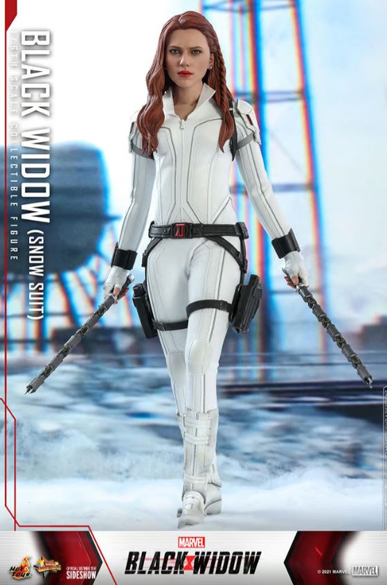 Hot Toys 1/6 Black Widow Snow Suit Figure Hot Toys 1/6 Black Widow Snow Suit Figure