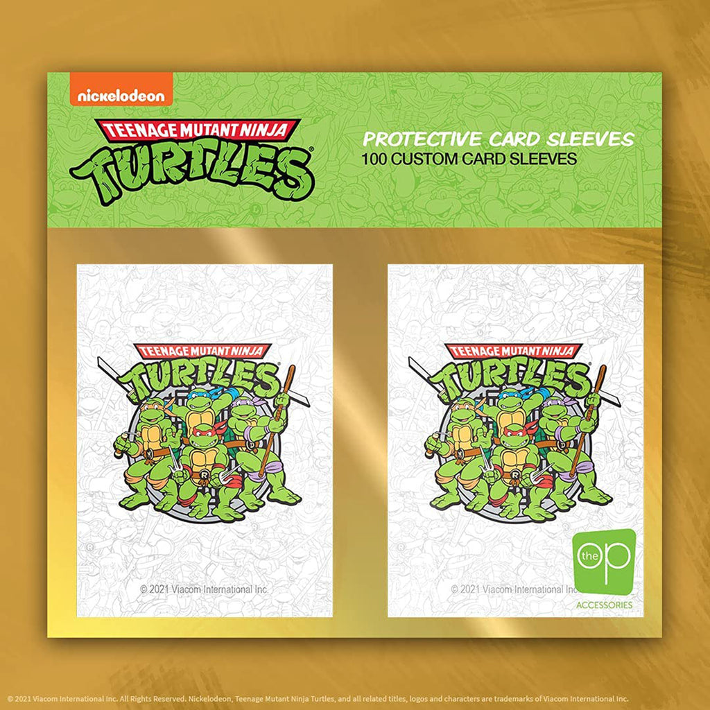 USAopoly Teenage Mutant Ninja Turtles 100 Protective Card Sleeves