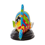 Enesco Disney Britto Little Mermaid Flounder Mini Figurine - Radar Toys