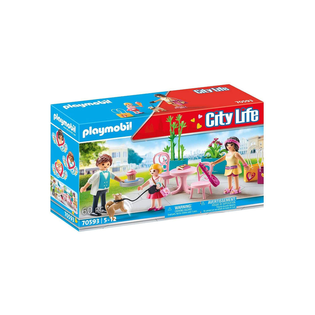 Playmobil City Life Coffee Break Building Set 70593 - Radar Toys
