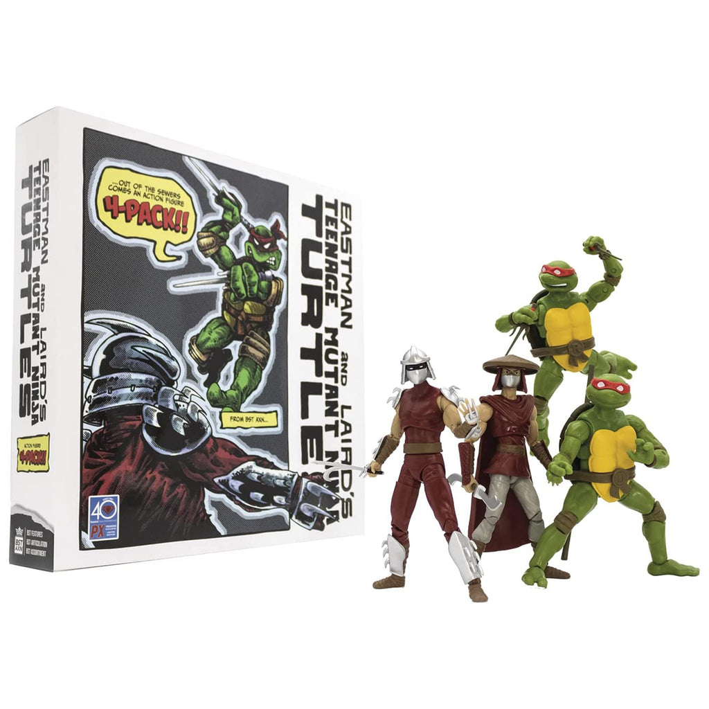 BST Teenage Mutant Ninja Turtles PX Raphael Donatello 4 Figure Set