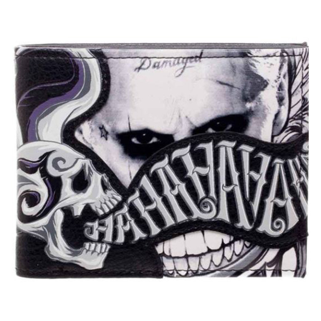 Bioworld Suicide Squad Joker Wallet And Keychain Set