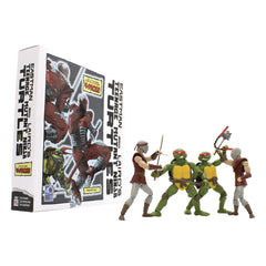 BST Teenage Mutant Ninja Turtles PX Leonardo Michelangelo 4 Figure Set - Radar Toys