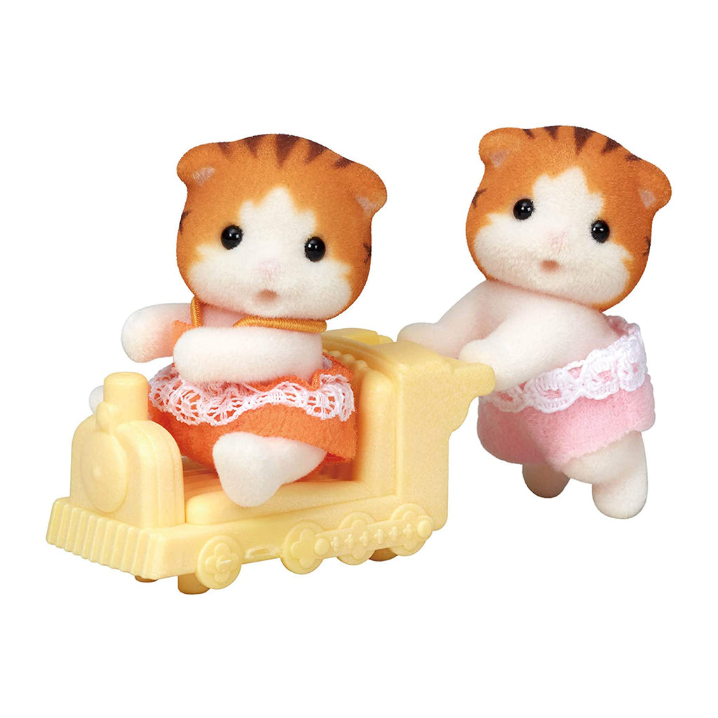 Calico Critters Maple Cat Twins Figure Set