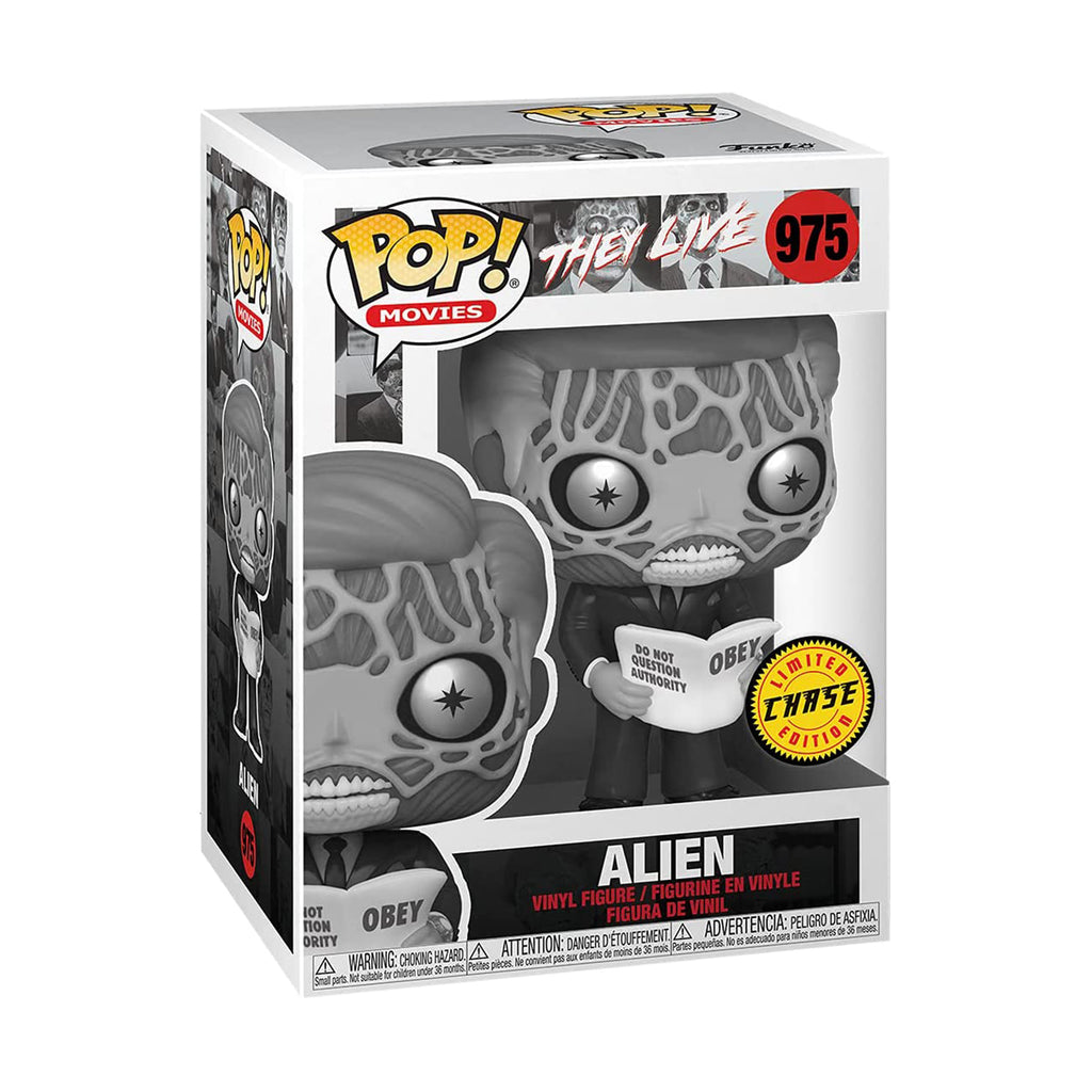 Funko They Live POP Alien Vinyl Figure CHASE VERSION