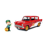 Jada Toys Lucky The Leprechaun And 1959 Ford Anglia 1:24 Diecast Set - Radar Toys