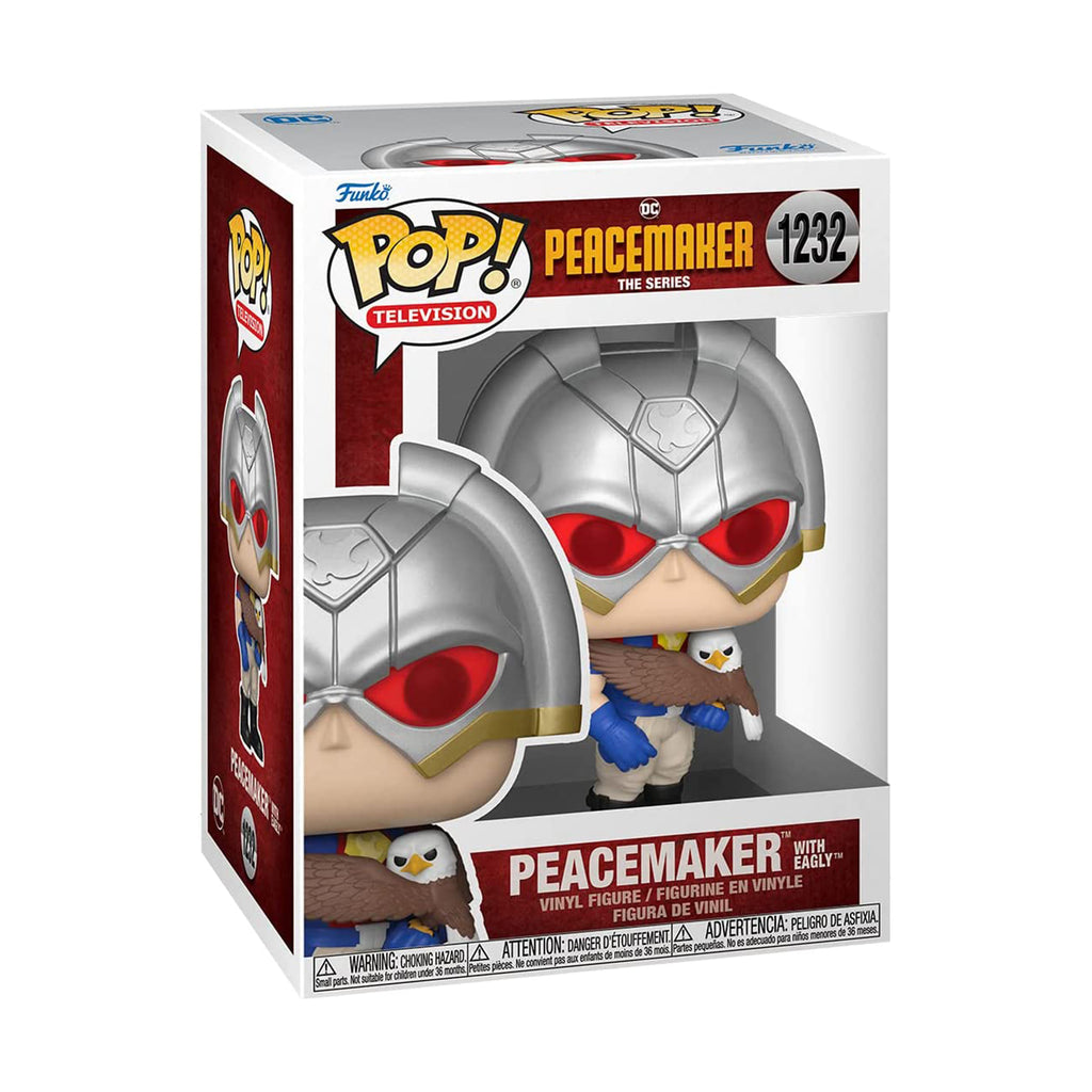 Funko DC POP Peacemaker With Eagly Figure