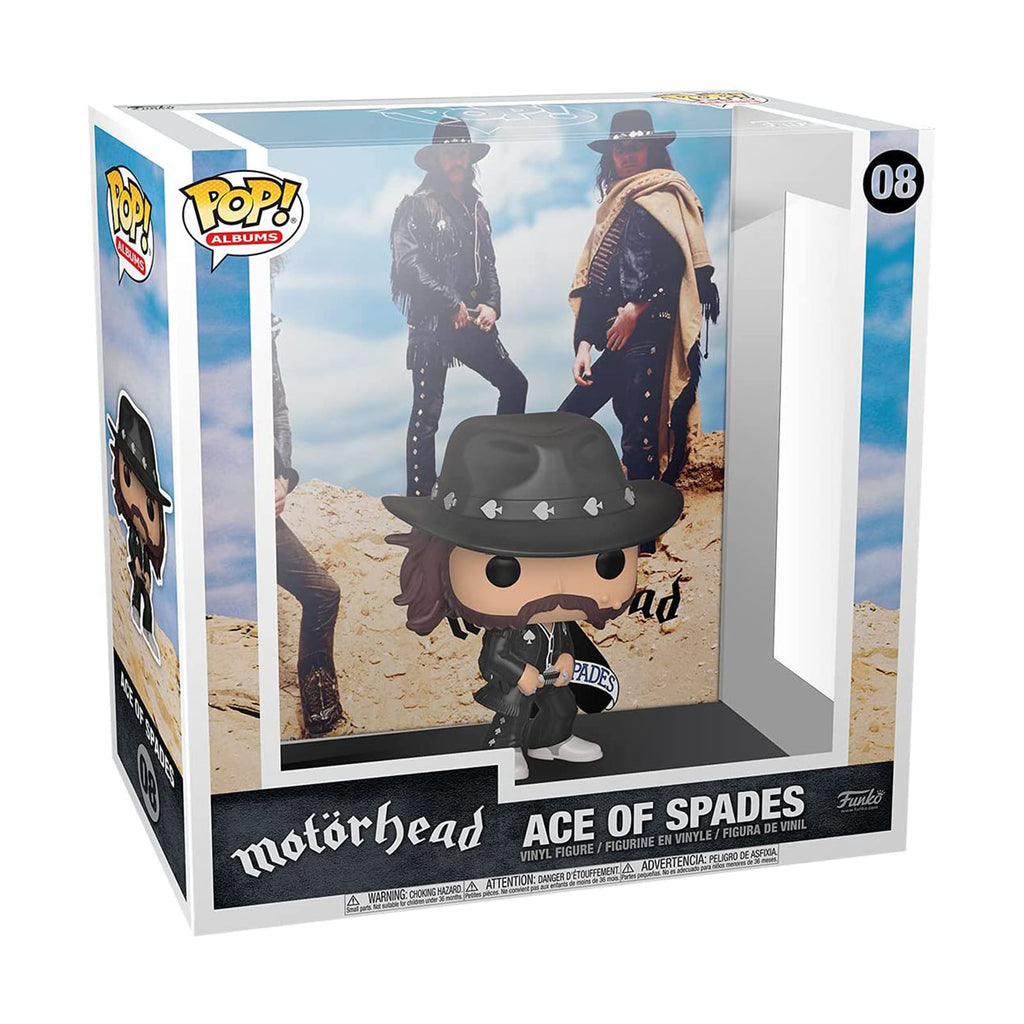Funko Albums Motorhead POP Ace of Spades Figure Set