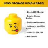 LEGO® Storage Large Head Silly Storage Container - Radar Toys
