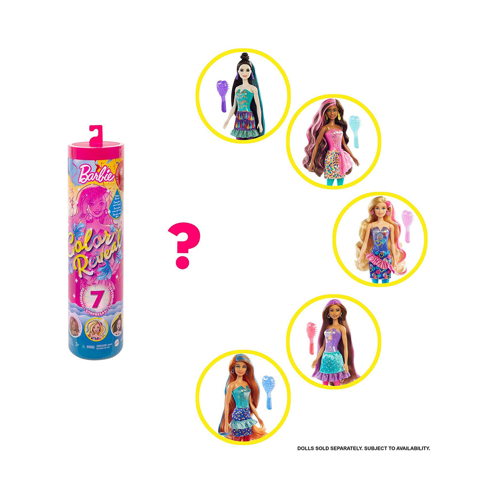 Barbie Color Reveal Glitter Series Doll