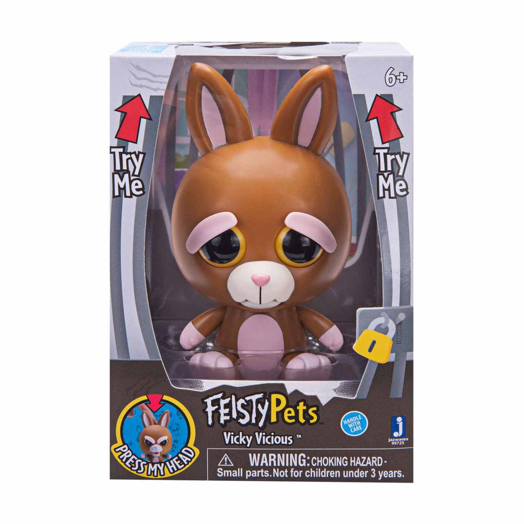 Feisty Pets Vicky Vicious Bunny 4 Inch Figure - Radar Toys