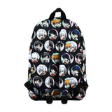 Bioworld Inuyasha Circle Characters All Over Print Quickturn Backpack - Radar Toys
