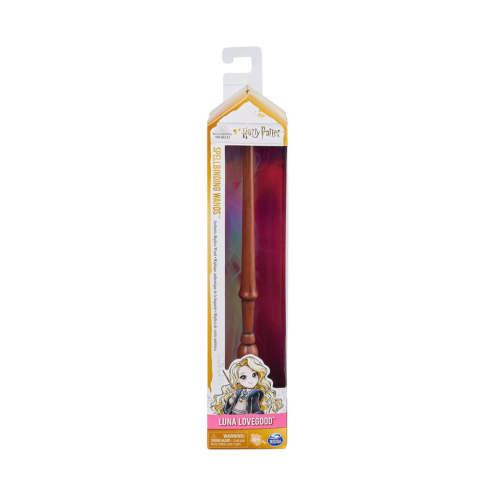 Spin Master Wizarding World Harry Potter Luna Lovegood Replica Spellbinding Wand - Radar Toys