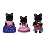 Calico Critters Midnight Cat Family Figure Set - Radar Toys