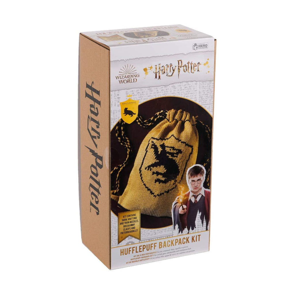 Eaglemoss Harry Potter Hero Collector Hufflepuff Backpack Knit Kit