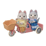 Calico Critters Tandem Cycling Figure Accessory Set - Radar Toys
