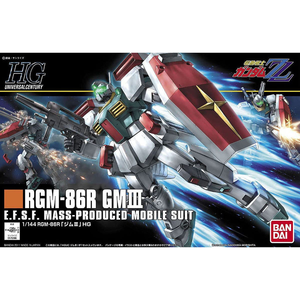 Bandai Gundam ZZ RGM-86R GMIII HG Model Kit