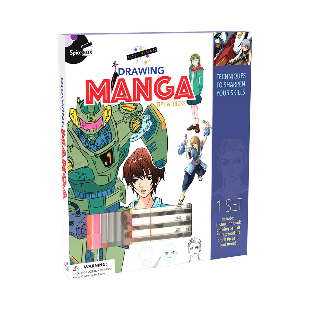 Spice Box Petit Picasso Drawing Manga Kit