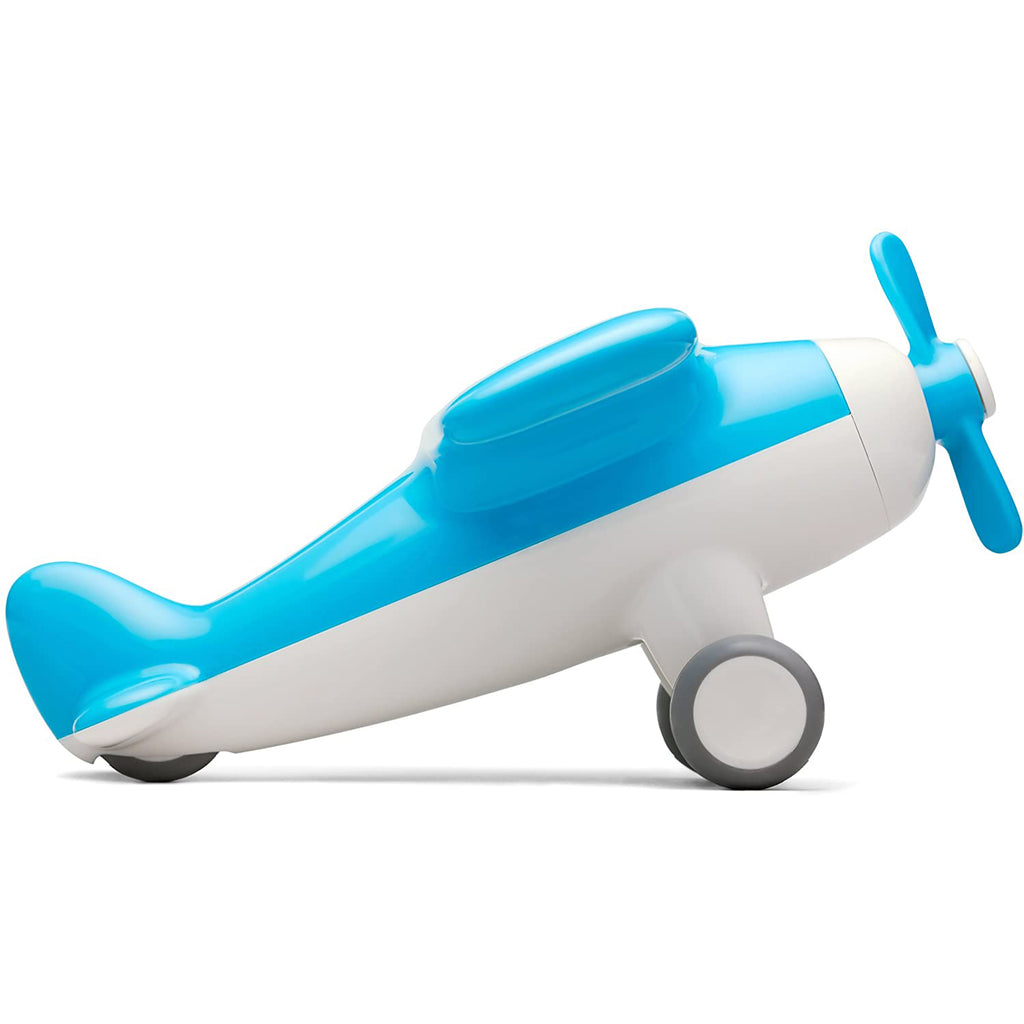 Playmonster Blue Air Plane Propeller Plane With Wheels Figure