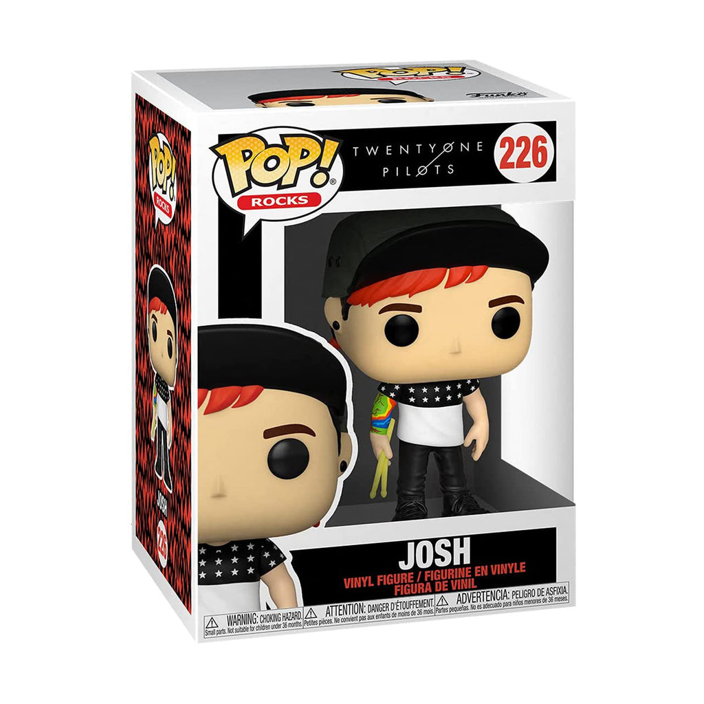 Funko Rocks Twenty One Pilots POP Stressed Out Josh Vinyl Figure