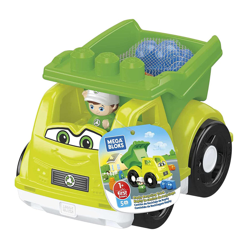 Mega Bloks Raphy Recycling Truck Set