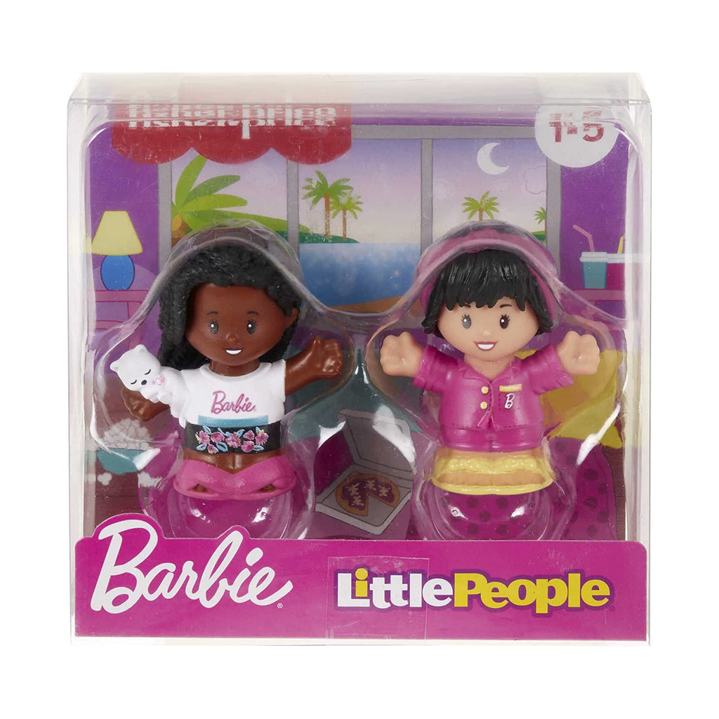 Fisher Price Barbie Little People 2 Pack Play Set With Cat - Radar Toys