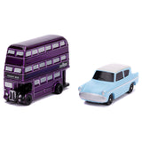Jada Toys Nano Hollywood Rides Harry Potter Set Of 2 Diecast Figures - Radar Toys