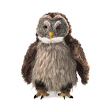 Folkmanis Hooting Owl Puppet Plush Figure - Radar Toys