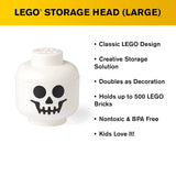 Lego® Storage Large Head Skeleton Storage Container - Radar Toys