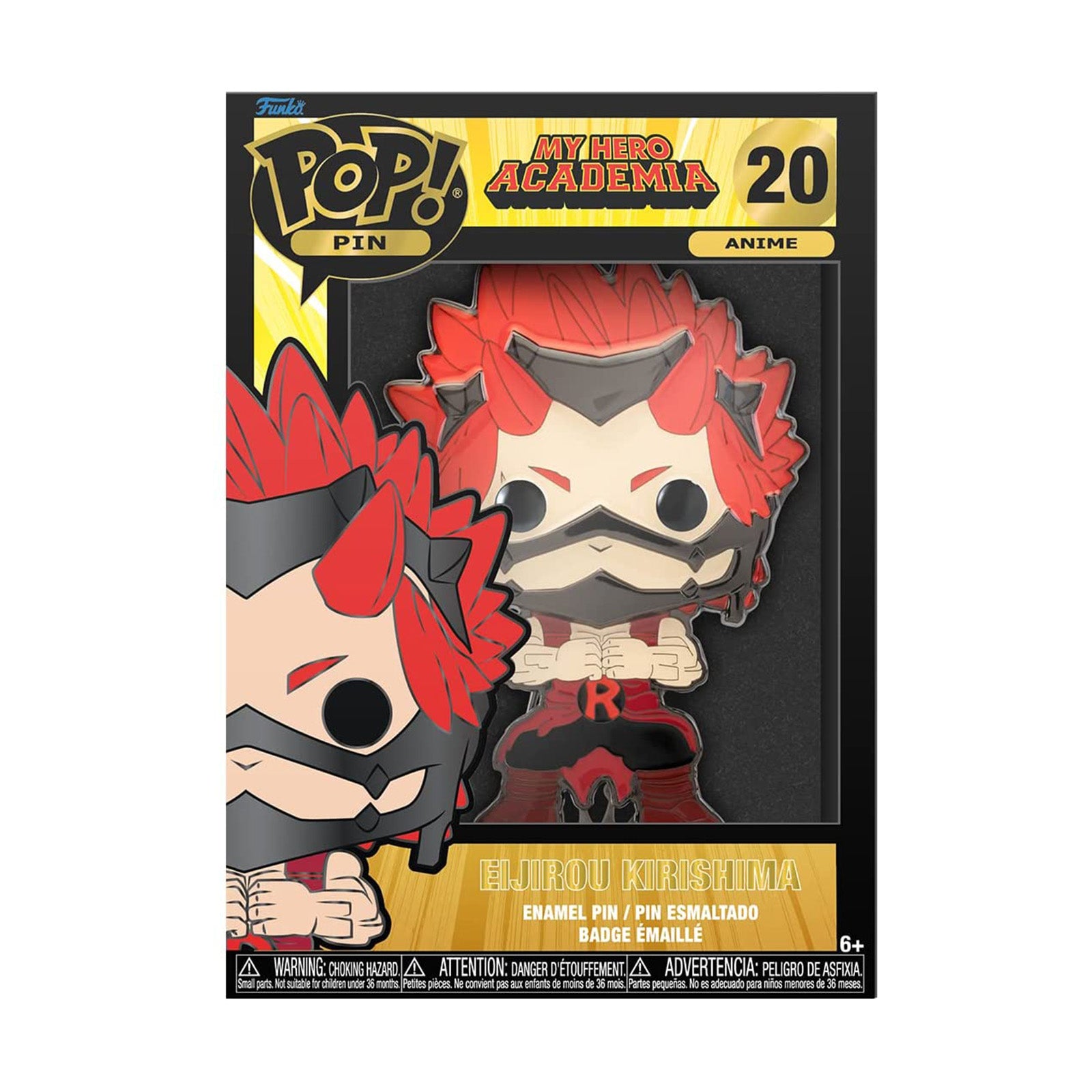 Funko My Hero Academia POP Pin Eijiro Kirishima Figure Radar Toys