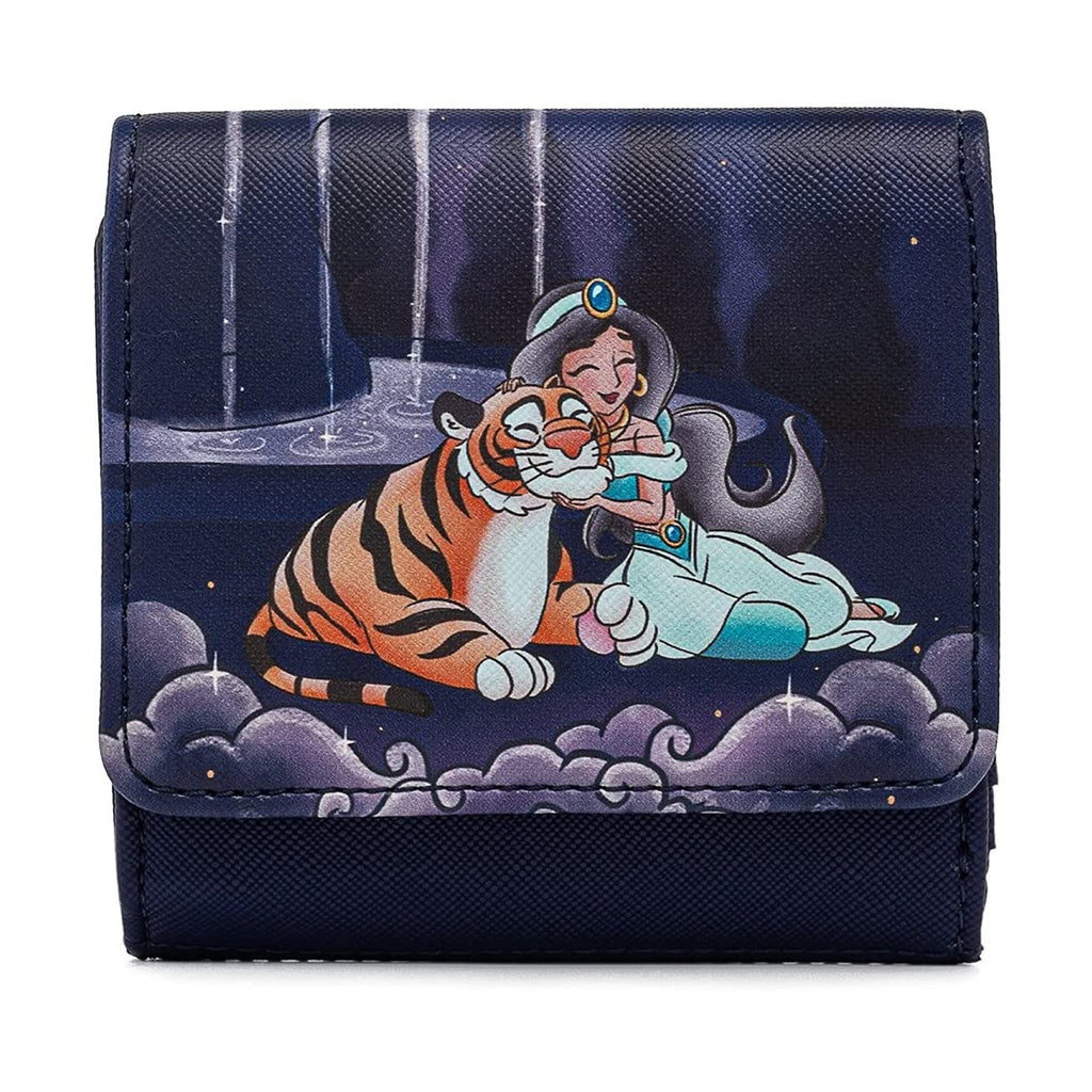 Loungefly Disney Aladdin Jasmine Castle Kisslock Wallet